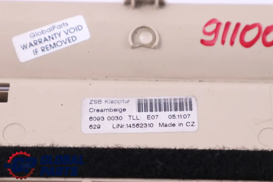 BMW 3 er E93 E93N LCI Cabrio Klappe Skisack Creambeige 5220 - SKU 9110010 - Teilenummer 9110010