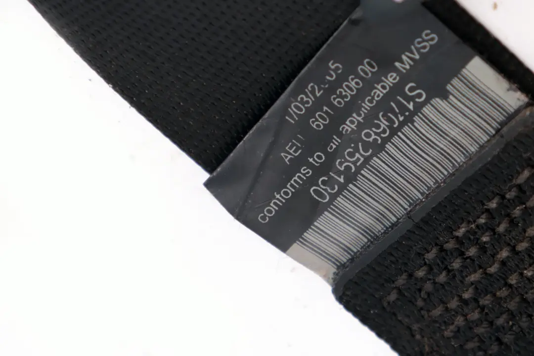 Ceinture De Sécurité BMW E60 E61 Avant Gauche De Ceinture Supérieur pour à propos du numéro de pièce 7068259 Ceinture De Sécurité BMW E60 E61 Avant Gauche De Ceinture Supérieur - SKU 9110045 - Numéro de pièce 7068259