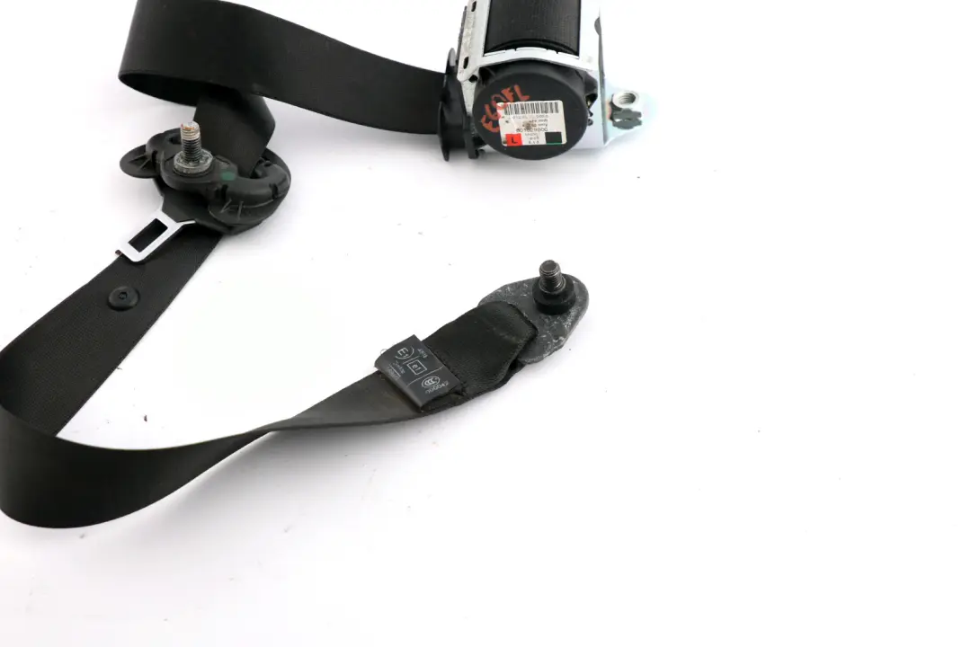 Seatbelt BMW E60 E61 Front Left N/S Upper Seat Belt Force Limiter to with Part number 7068259 Seatbelt BMW E60 E61 Front Left N/S Upper Seat Belt Force Limiter - SKU 9110045 - Part number 7068259