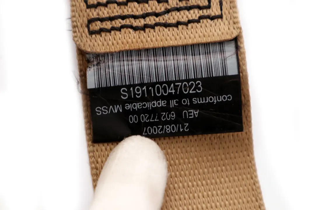 Superiore Davanti Sinistra Con Limitatore Forza Beige per BMW X5 E60 E61 con numero di parte 9110047 BMW X5 E60 E61 Superiore Davanti Sinistra Con Limitatore Forza Beige - SKU 9110047 - Numero di parte 9110047