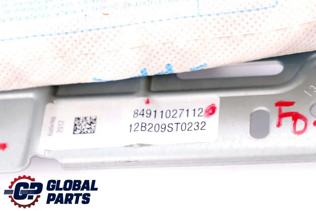 BMW F01 Headliner Air Module Roof Curtain Left N/S - SKU 9110271 - Part number 9110271