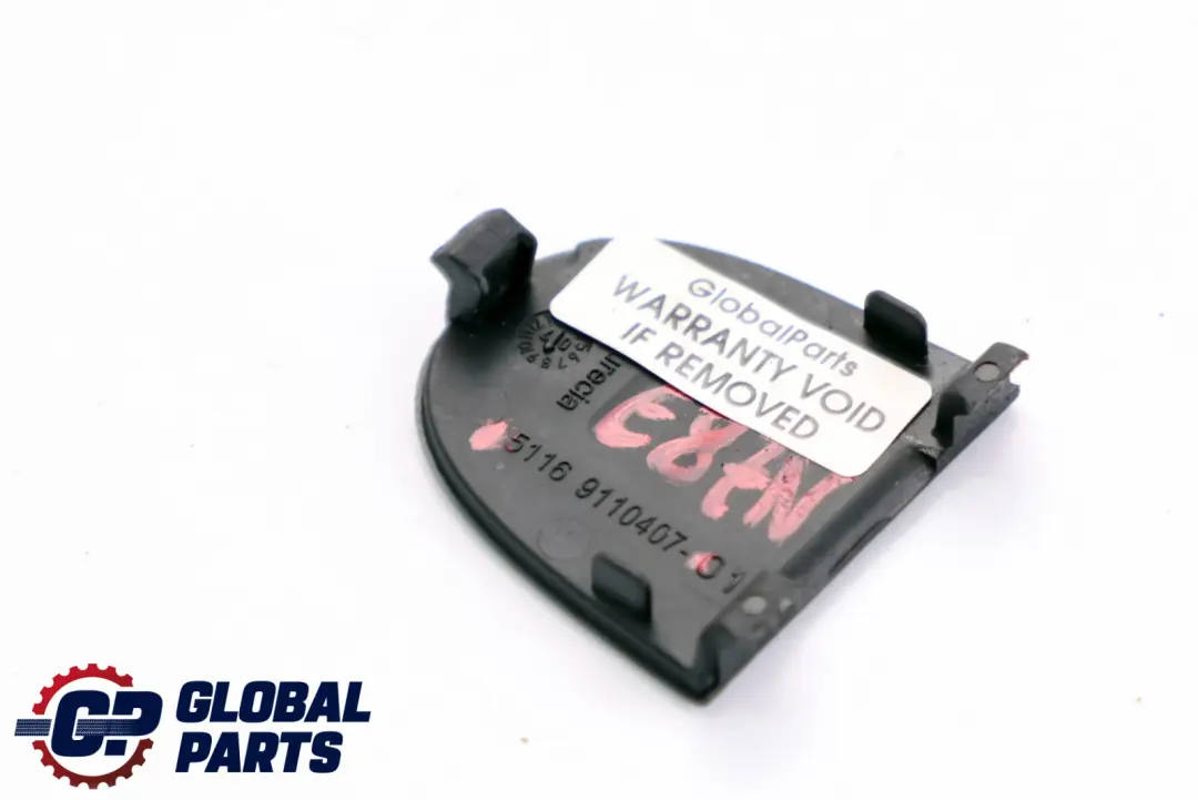Screw Cover Centre Console Black to BMW 1 Series E81 E82 E87 LCI E88 with Part number 51169110407 BMW 1 Series E81 E82 E87 LCI E88 Screw Cover Centre Console Black - SKU 9110407 - Part number 51169110407