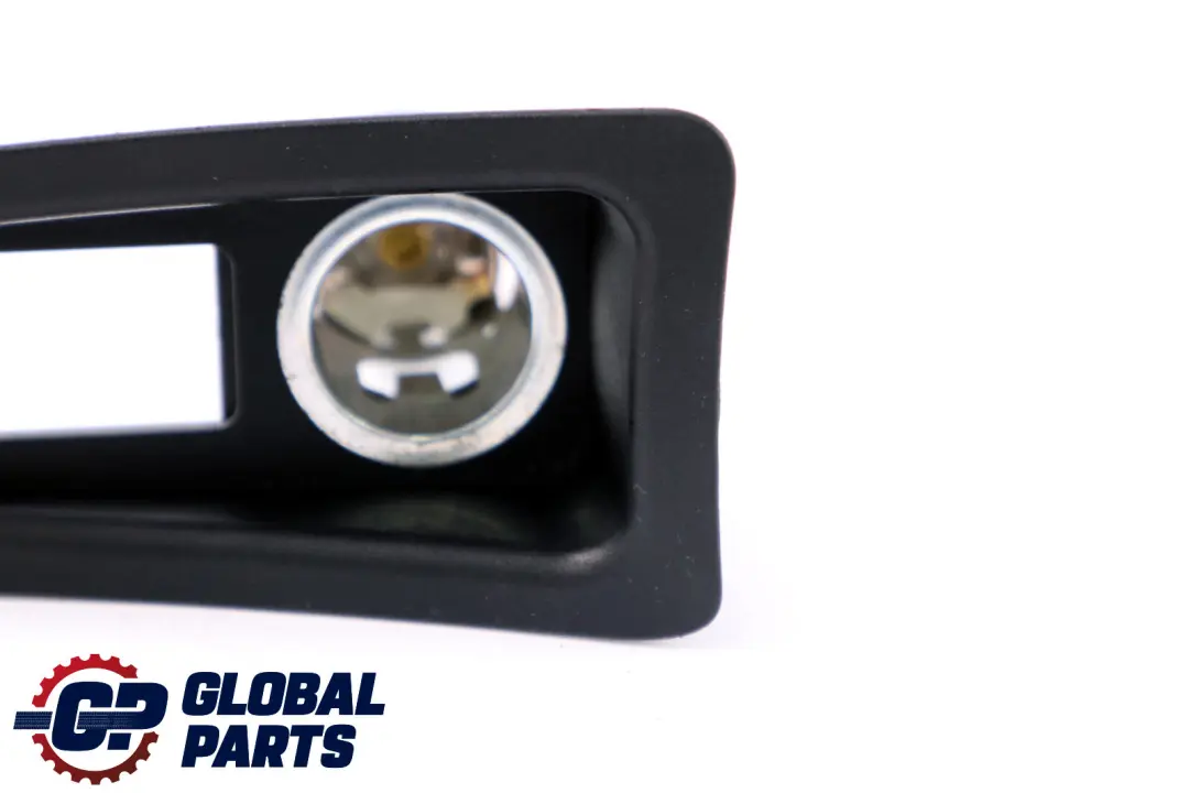BMW E81 E82 E87N E88 Sockelmontage Feuerzeuge Panel Schwarz - SKU 9110412 - Teilenummer 51169110412