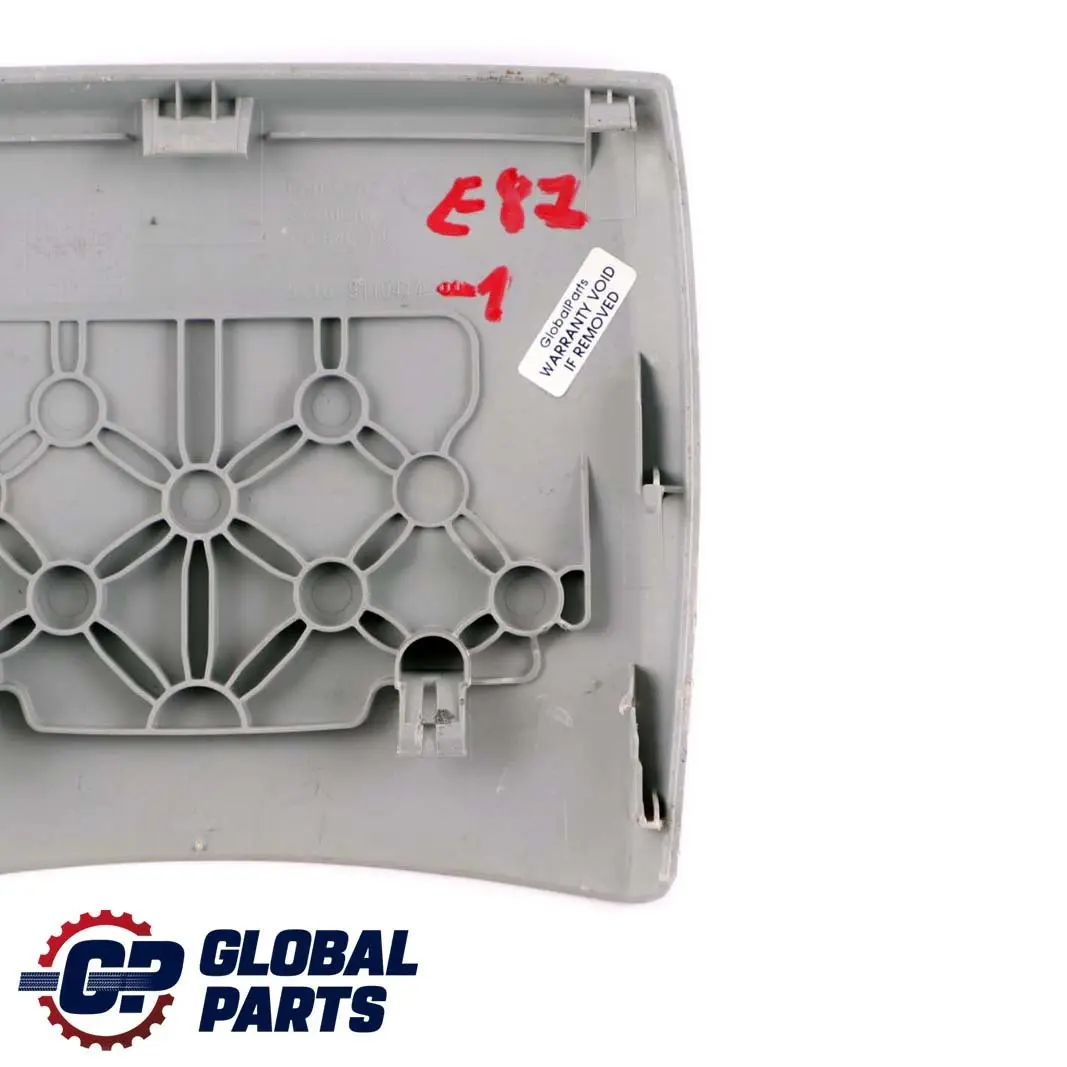 Abdeckung Mittelkonsole Hinten Grey BMW 1 E81 E82 E87 LCI E88 - SKU 9110414-1 - Teilenummer 9110414