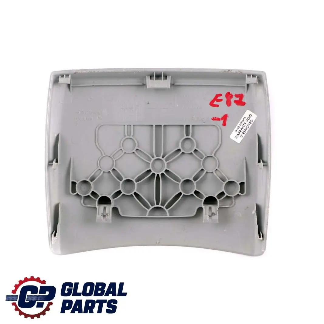 Abdeckung Mittelkonsole Hinten Grey BMW 1 E81 E82 E87 LCI E88 - SKU 9110414-1 - Teilenummer 9110414