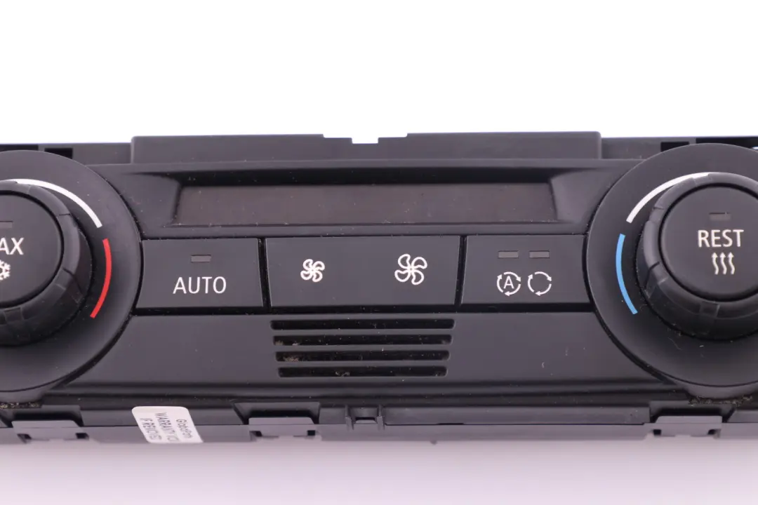 Conditioning Panel BMW E81 E87 E90 E91 E92 A/C Automatic Control to Air with Part number 9110610 Air Conditioning Panel BMW E81 E87 E90 E91 E92 A/C Automatic Control - SKU 9110610 - Part number 9110610