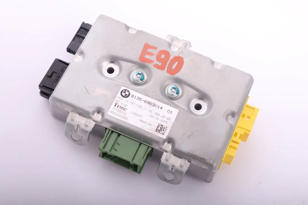 BMW E60 E61 E63 Beifahrer Air Module Steuermodul - SKU 9110846 - Teilenummer 9110846