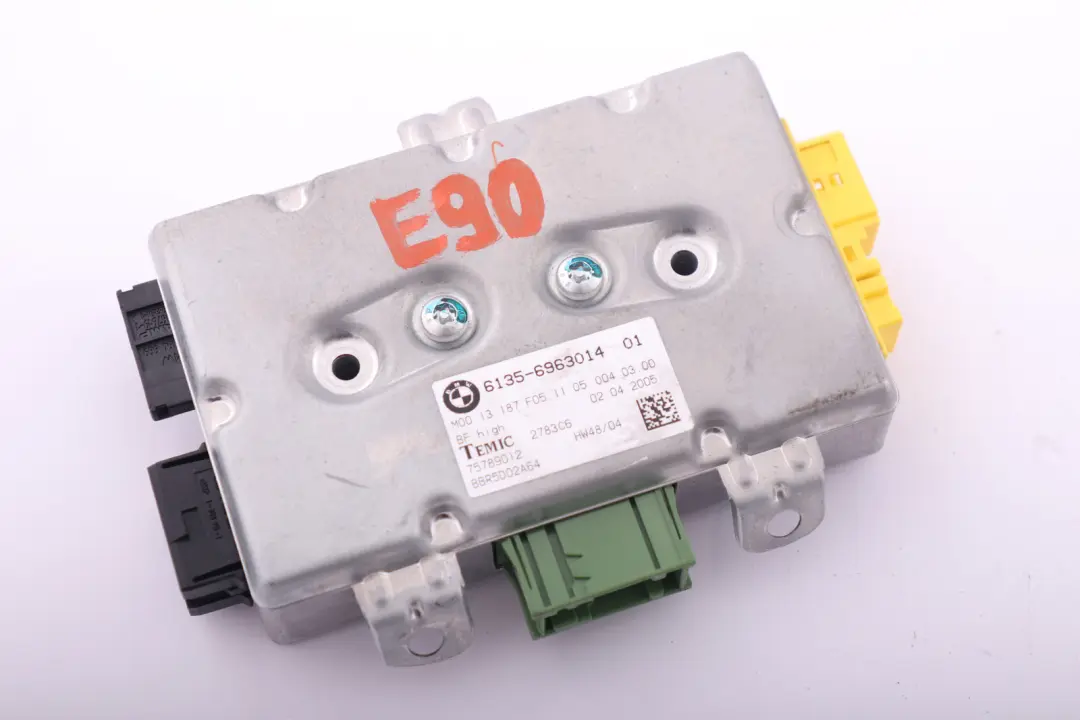 BMW E60 E61 E63 Modulo di controllo air module porta passeggero - SKU 9110846 - Numero di parte 9110846