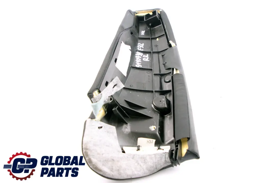 Lateral Acabado Asiento Trasero Derecho Tela Cuero Pearlpoint para BMW 3 E92 Coupe con número de pieza 9110938 BMW 3 E92 Coupe Lateral Acabado Asiento Trasero Derecho Tela Cuero Pearlpoint - SKU 9110938 - Número de pieza 9110938