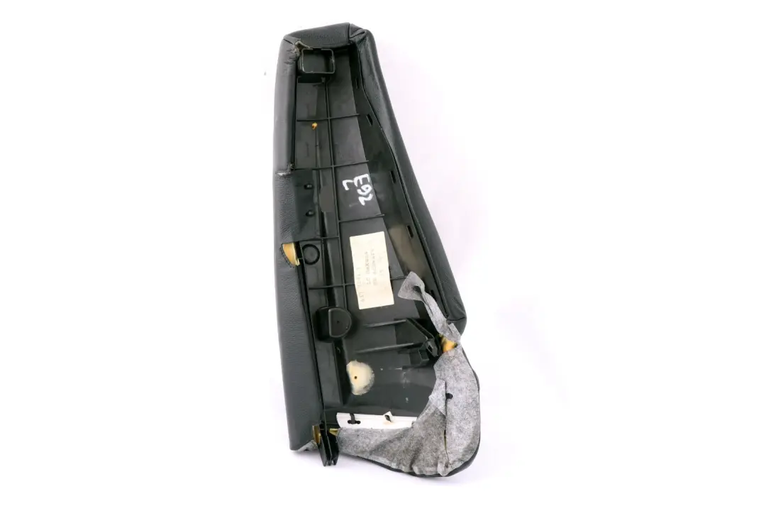 BMW 3 E92 Panneau Lateral Cuir Arriere Gauche Noir - SKU 9110941 - Numéro de pièce 9110941