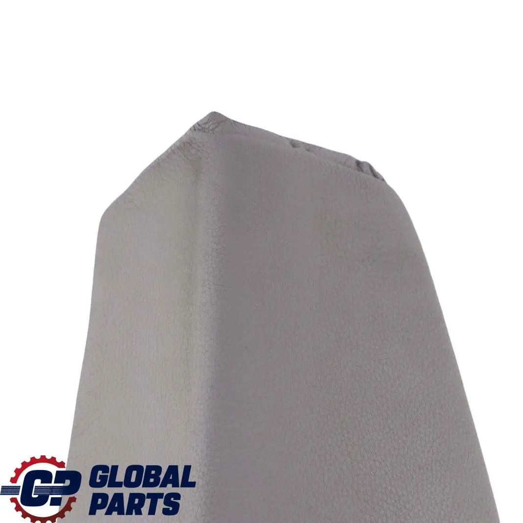 BMW 3 Series E92 Rear Seat Left N/S Side Finisher Leather Grey Grau - SKU 9110943-1 - Part number 9110943