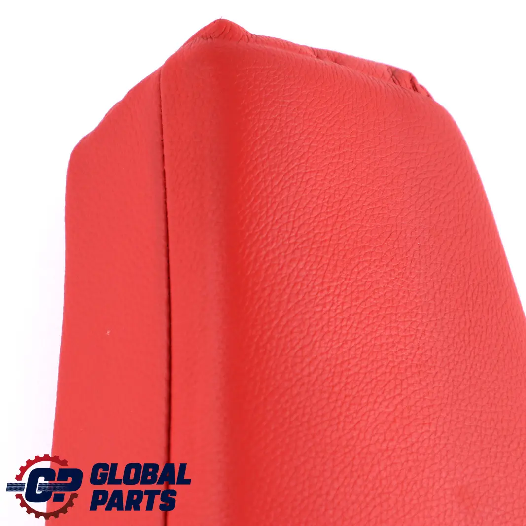BMW E92 Coupe Asiento Trasero Izquierdo Side Finisher Cover Cuero Rojo - SKU 9110947 - Número de pieza 9110947