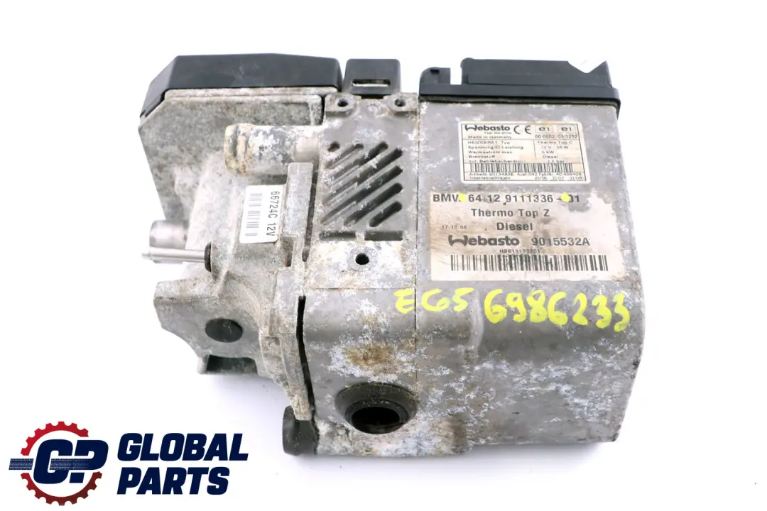 Webasto Additional Heater BMW 7 Series E65 E66 Diesel - SKU 9111336 - Part number 6986233
