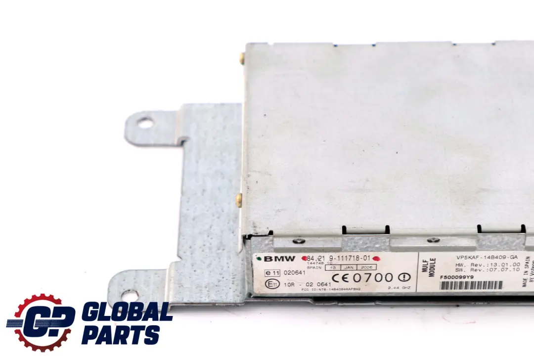 BMW 1 3 Series E81 E87 E90 Hands-Free Electronics Charging Module MULF - SKU 9111718 - Part number 9154358