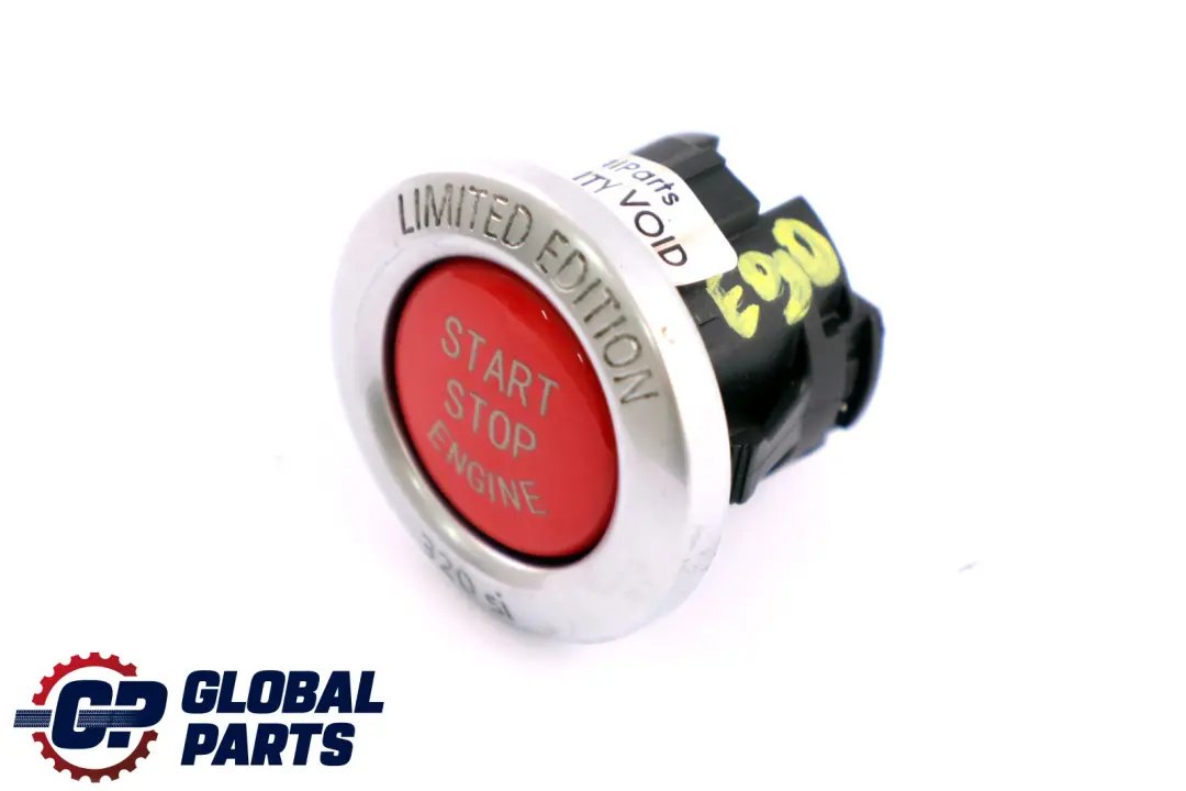 BMW E90 320si Engine Start Stop Switch Button Ignition Red Limited Edition - SKU 9111941-1 - Part number 9111941