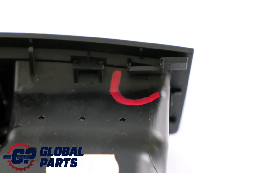 Heckluftgitter Schwarz Black 6422 für BMW 5 er E60 E61 LCI mit Teilenummer 6932023 BMW 5 er E60 E61 LCI Heckluftgitter Schwarz Black 6422 - SKU 9112213-1 - Teilenummer 6932023