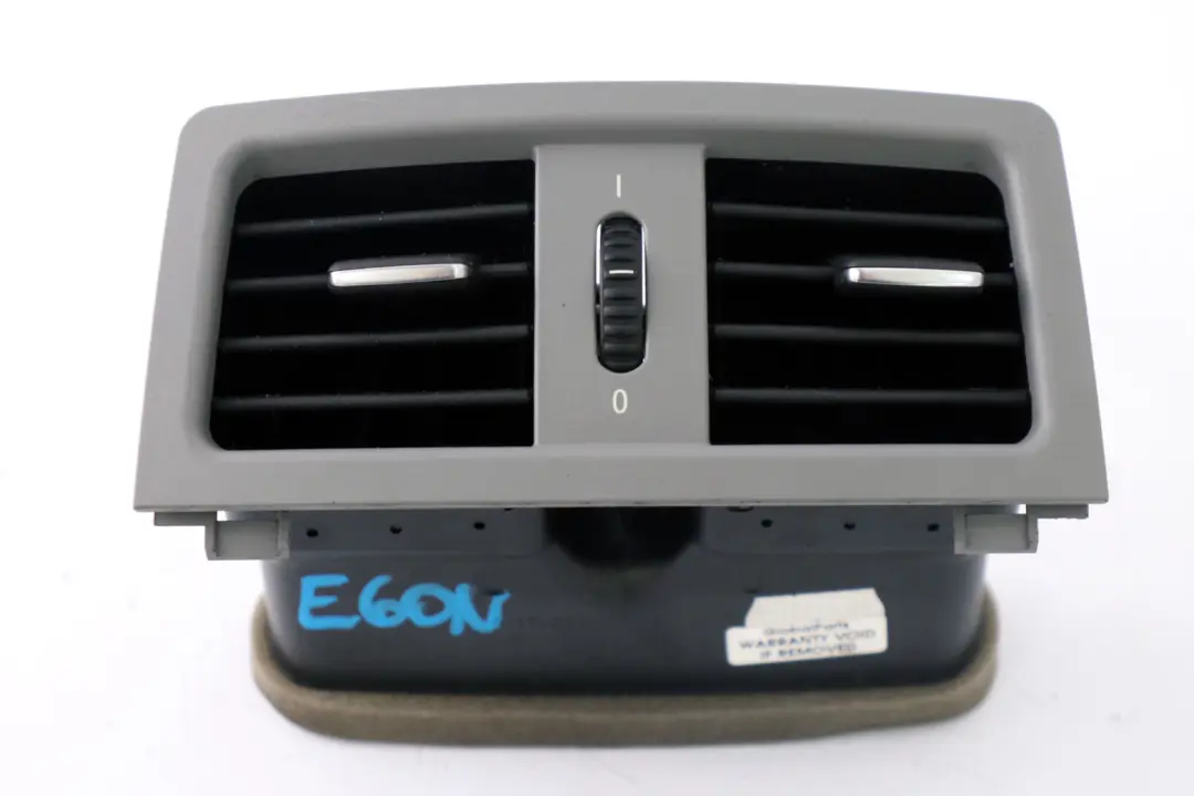 BMW 5 Series E60 E61 LCI Rear Fresh Air Grille Grey - SKU 9112215 - Part number 9112215