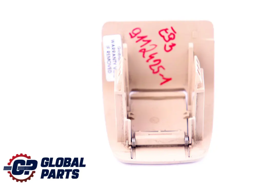 BMW 3 Series 1 E93 Rear Seat Isofix Cover Cremebeige 9112422 - SKU 9112425-1 - Part number 9112425