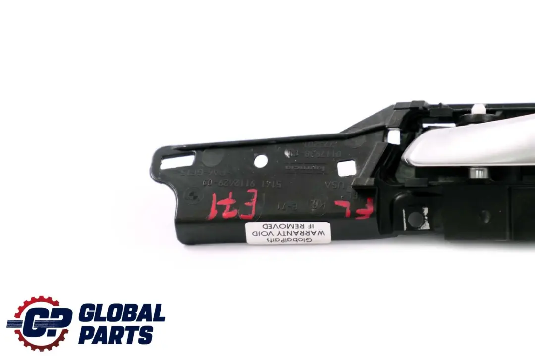 Asidero Interior Delantero Izquierdo Abrepuertas para BMW X6 E71 con número de pieza 9112429 BMW X6 E71 Asidero Interior Delantero Izquierdo Abrepuertas - SKU 9112429 - Número de pieza 9112429