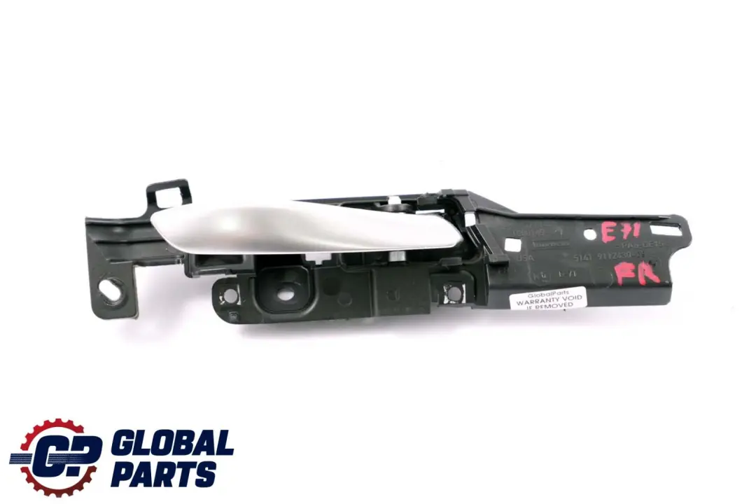 Asidero Delantero Derecho Abrepuertas para BMW X6 E71 con número de pieza 9112430 BMW X6 E71 Asidero Delantero Derecho Abrepuertas - SKU 9112430 - Número de pieza 9112430