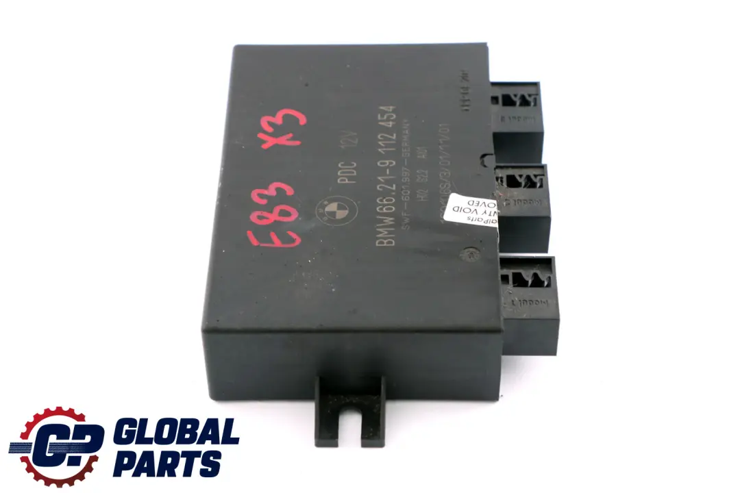 PDC Unidad Control de Distancia de Aparcamiento Modulo Activo para BMW E83 con número de pieza 9129816 BMW E83 PDC Unidad Control de Distancia de Aparcamiento Modulo Activo - SKU 9112454 - Número de pieza 9129816