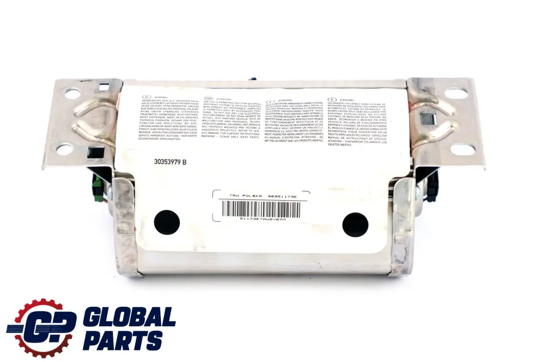 BMW E81 E87 Airbag Tableau De Bord, Avant, Côté Passager Air Bag - SKU 9113224 - Numéro de pièce 9113224