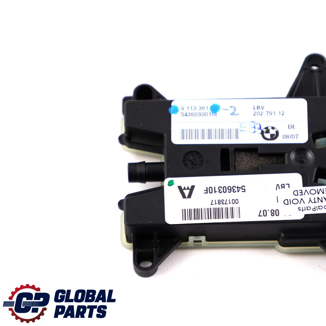 Asiento Delantero Ajuste Anchura Unidad Motor para BMW E93 Cabrio Sport con número de pieza 9113361 BMW E93 Cabrio Sport Asiento Delantero Ajuste Anchura Unidad Motor - SKU 9113361-2 - Número de pieza 9113361