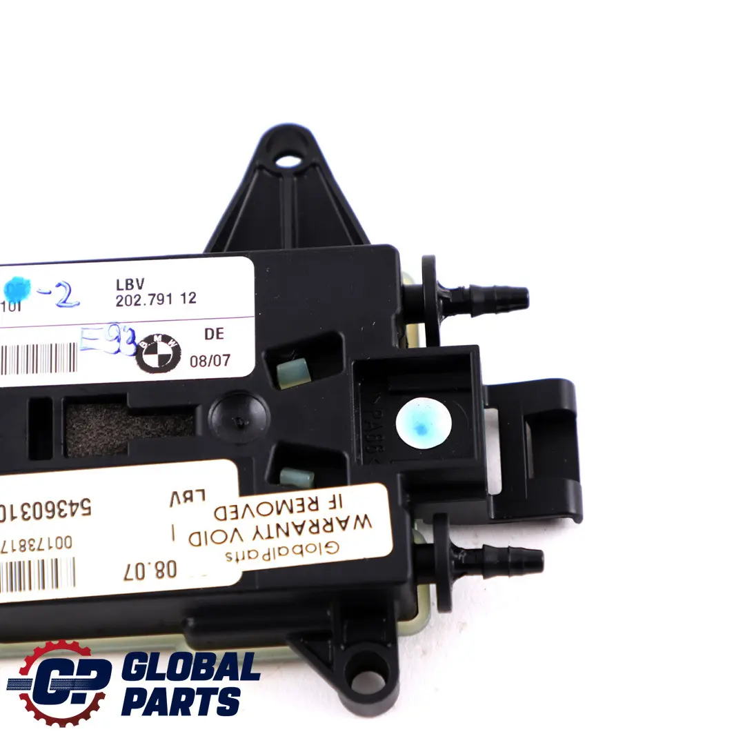 BMW 3 E93 Cabrio Sport Front Seat Backrest Width Adjustment Motor Unit - SKU 9113361-2 - Part number 9113361