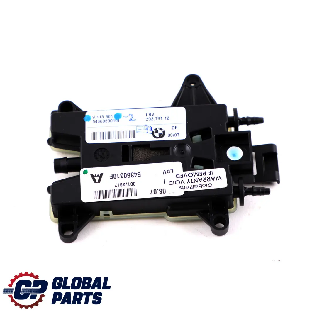 BMW 3 E93 Cabrio Sport Front Seat Backrest Width Adjustment Motor Unit - SKU 9113361-2 - Part number 9113361