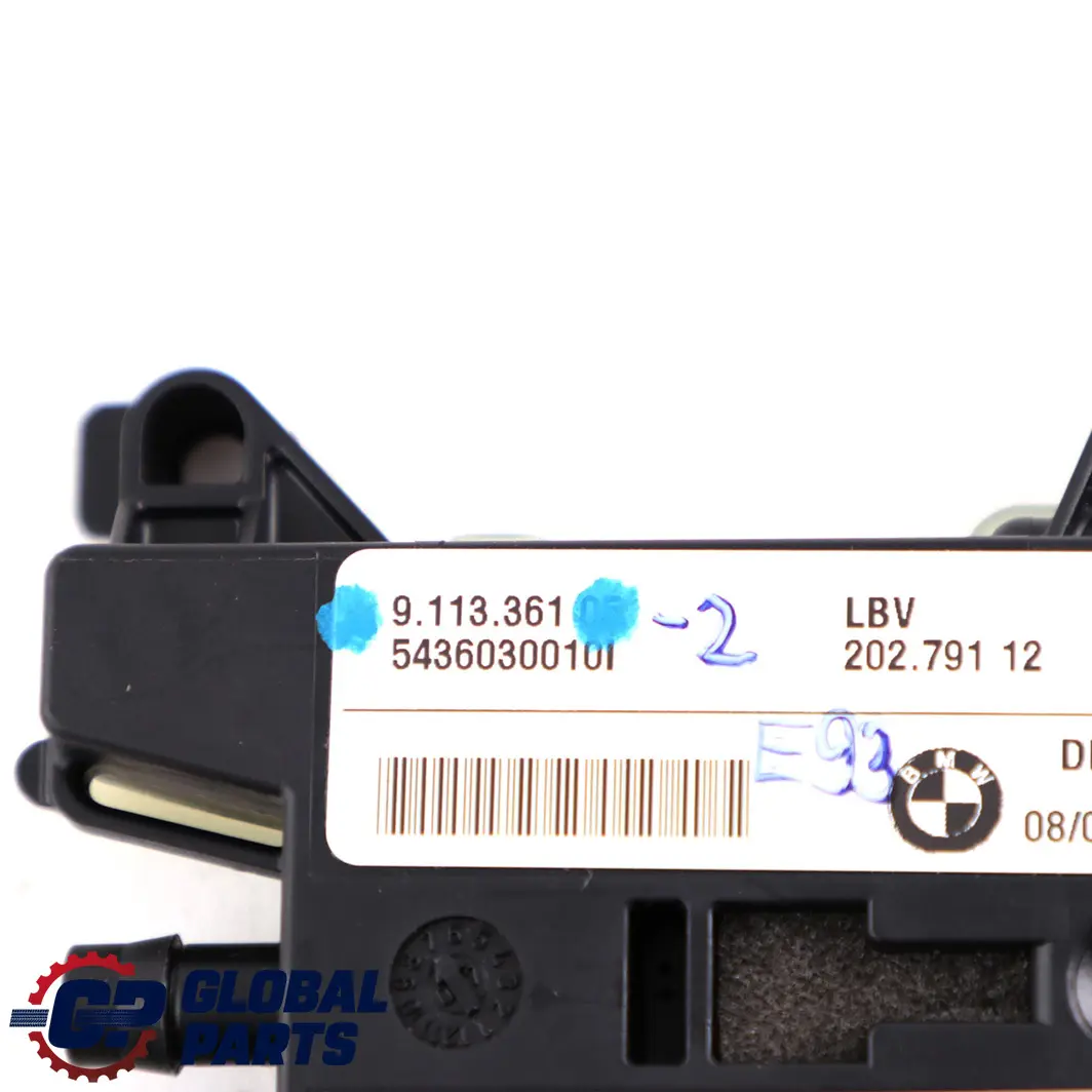 Asiento Delantero Ajuste Anchura Unidad Motor para BMW E93 Cabrio Sport con número de pieza 9113361 BMW E93 Cabrio Sport Asiento Delantero Ajuste Anchura Unidad Motor - SKU 9113361-2 - Número de pieza 9113361