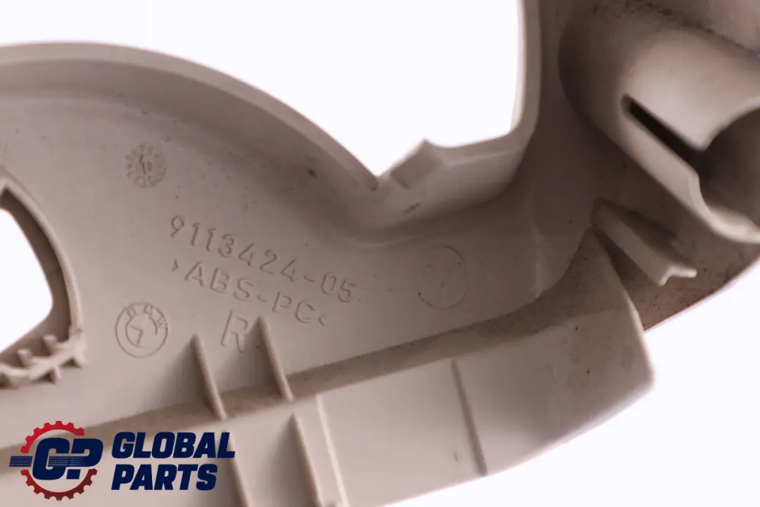 BMW 3 Series E93 Front Right Seat O/S Release Cover Trim Cremebeige - SKU 9113424 - Part number 9129280