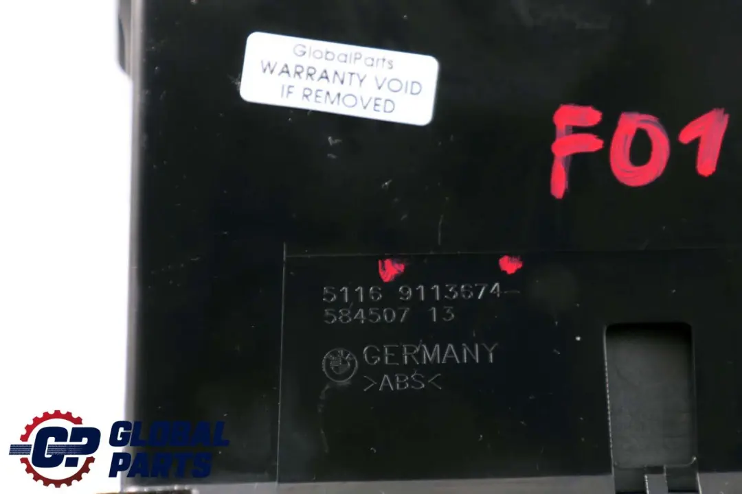 BMW F01 F02 F03 Tacka schowka konsoli tył - SKU 9113674 - Numer Części 9113674
