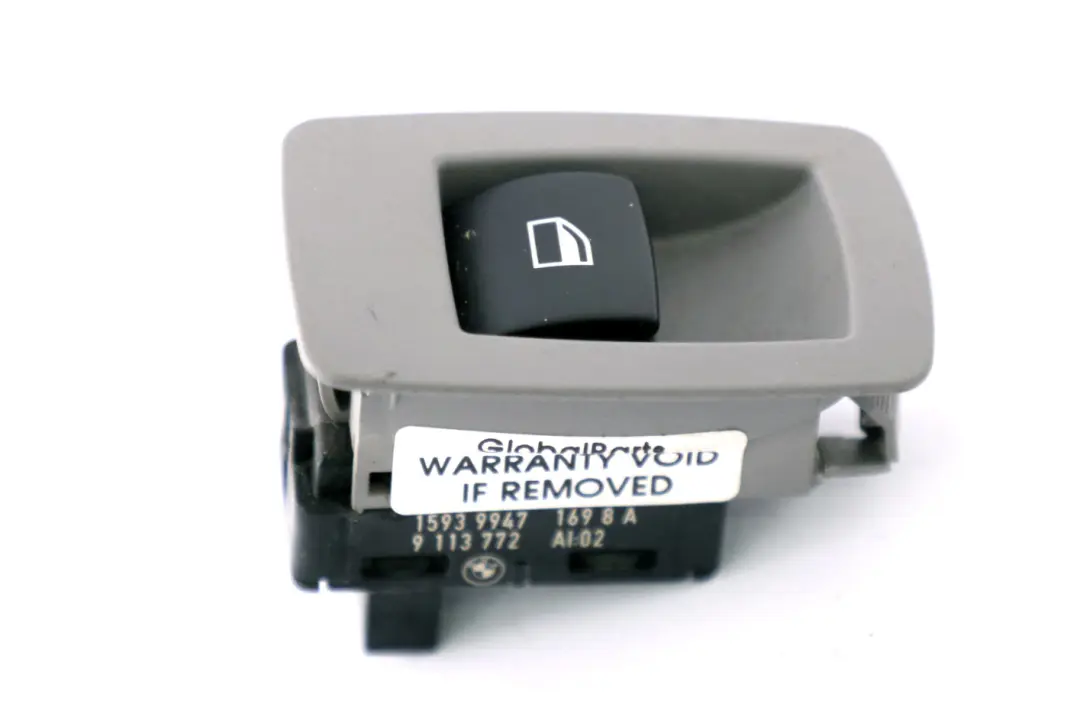 BMW 5 X3 Series E60N E61N LCI E83 Switch Window Lifter Grey - SKU 9113772 - Part number 9113772