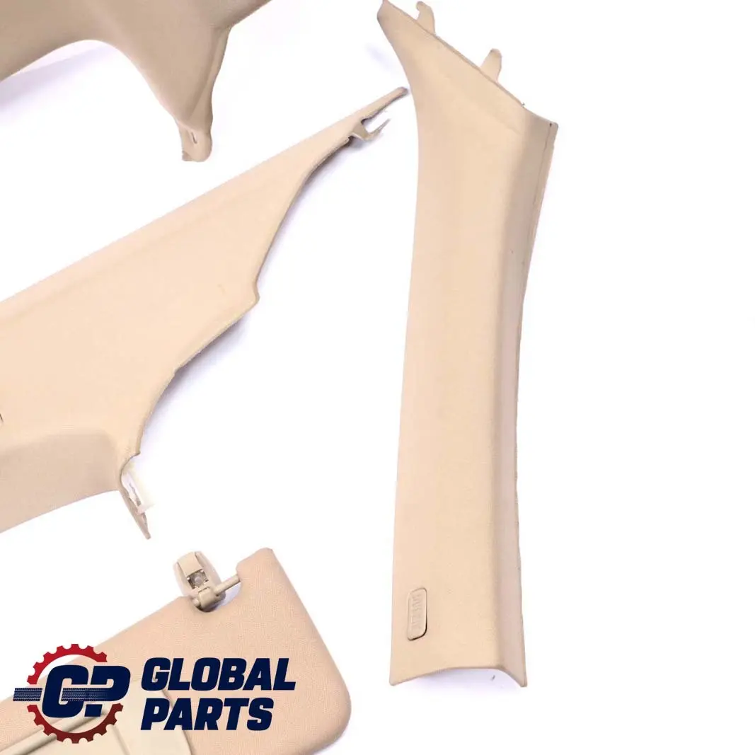 Complete Headlining Roof Lining Sunroof Beige Creambeige + Pillars Handles UK to BMW E92 Coupe with Part number 9114176 BMW E92 Coupe Complete Headlining Roof Lining Sunroof Beige Creambeige + Pillars Handles UK - SKU 9114176 - Part number 9114176
