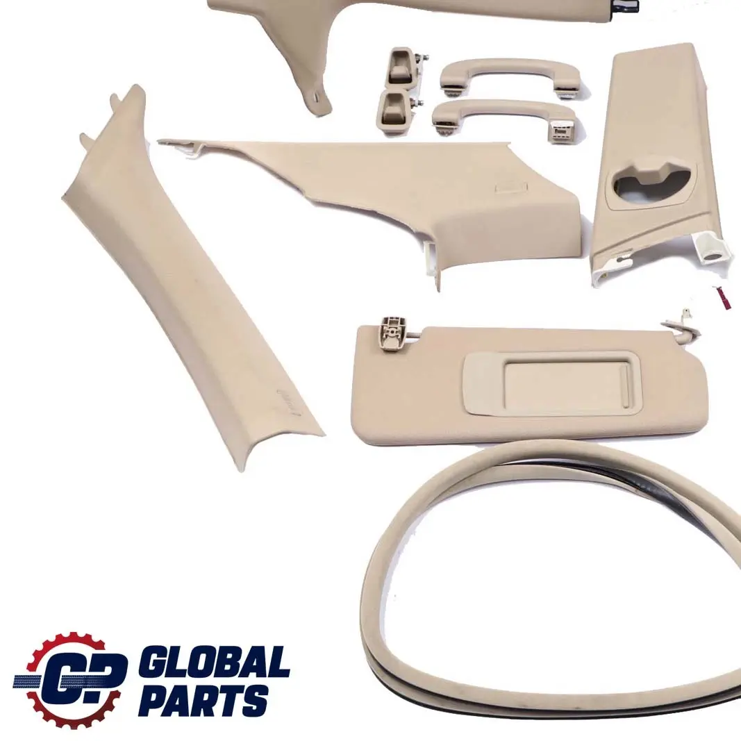 BMW E92 Coupe Complete Headlining Roof Lining Sunroof Beige Creambeige + Pillars Handles UK - SKU 9114176 - Part number 9114176