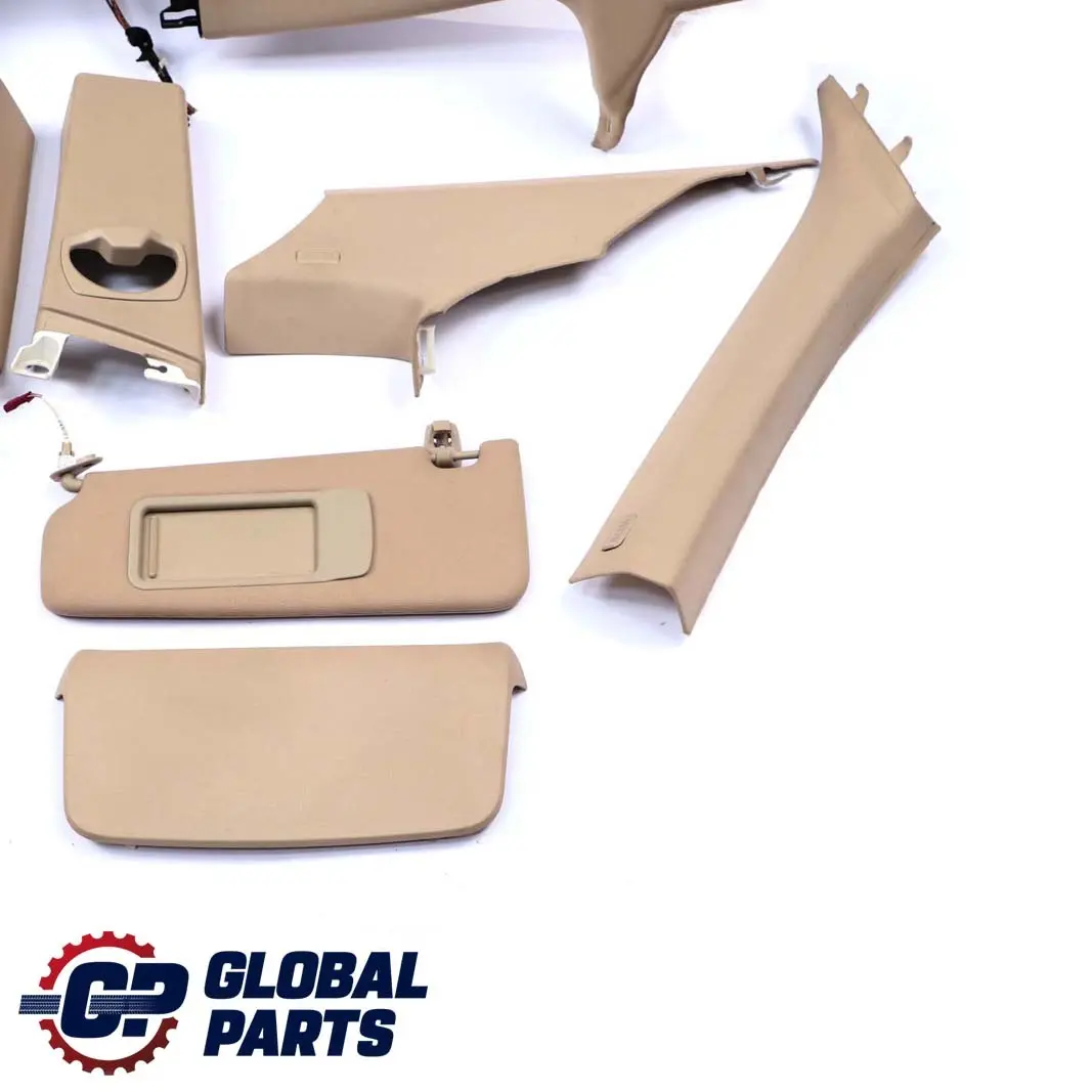 Complete Headlining Roof Lining Sunroof Beige Creambeige + Pillars Handles UK to BMW E92 Coupe with Part number 9114176 BMW E92 Coupe Complete Headlining Roof Lining Sunroof Beige Creambeige + Pillars Handles UK - SKU 9114176 - Part number 9114176