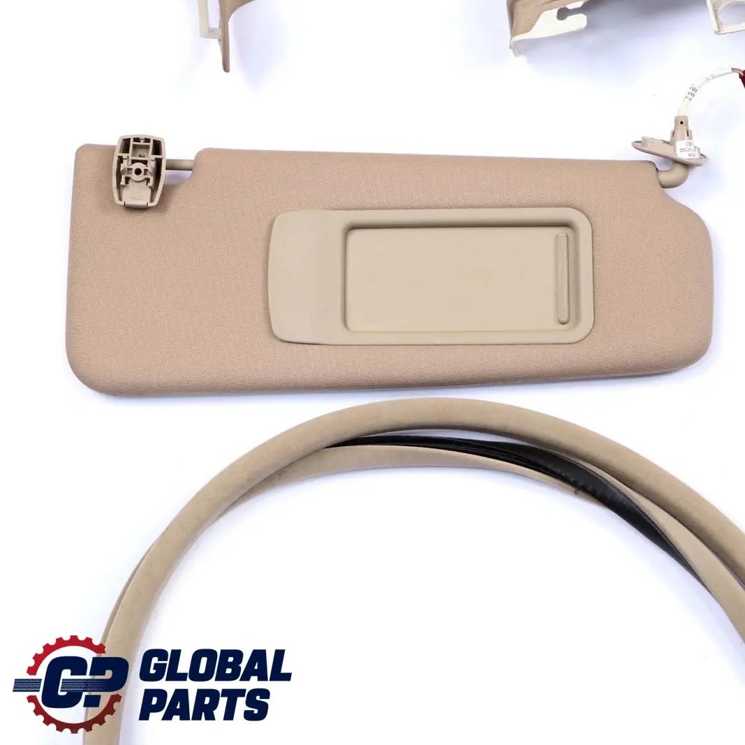 Complete Headlining Roof Lining Sunroof Beige Creambeige + Pillars Handles UK to BMW E92 Coupe with Part number 9114176 BMW E92 Coupe Complete Headlining Roof Lining Sunroof Beige Creambeige + Pillars Handles UK - SKU 9114176 - Part number 9114176