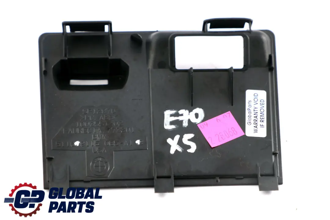 BMW X5 er E70 Vorderwand Ablagefach AUX IN - SKU 9115085 - Teilenummer 9115085