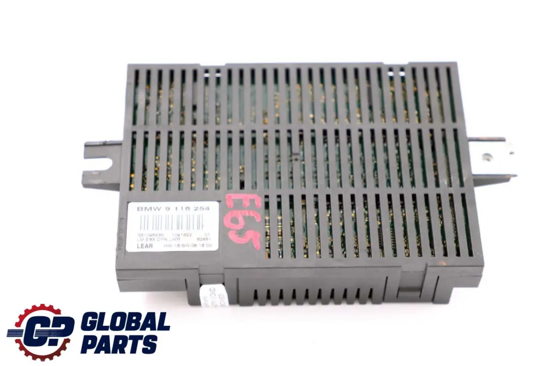 Light Control Unit Module DYN.LWR Lear to BMW E65 with Part number 9116254 BMW E65 Light Control Unit Module DYN.LWR Lear - SKU 9116254 - Part number 9116254