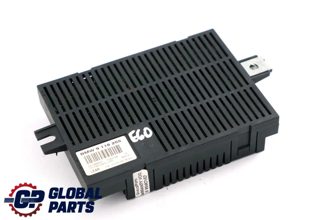 BMW 5 Series E60 E61 Touring Light Module Control Unit ECU LM MAN.LWR - SKU 9116255 - Part number 9116255