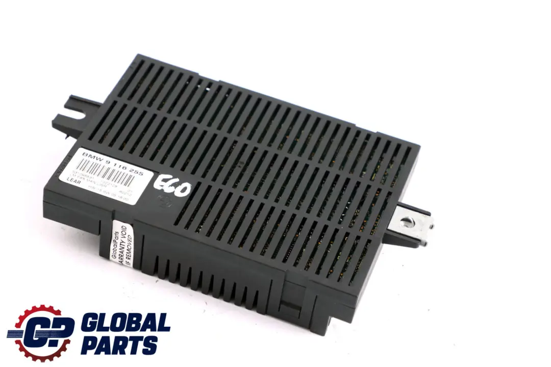 BMW 5 Series E60 E61 Touring Light Module Control Unit ECU LM MAN.LWR - SKU 9116255 - Part number 9116255