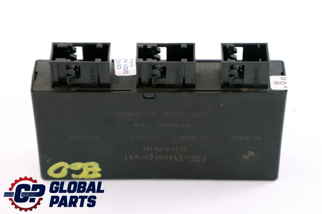 PDC Modulo de Control de Aparcamiento Unidad ECU para BMW E60 E61 E63 E64 con número de pieza 9116264 BMW E60 E61 E63 E64 PDC Modulo de Control de Aparcamiento Unidad ECU - SKU 9116264 - Número de pieza 9116264