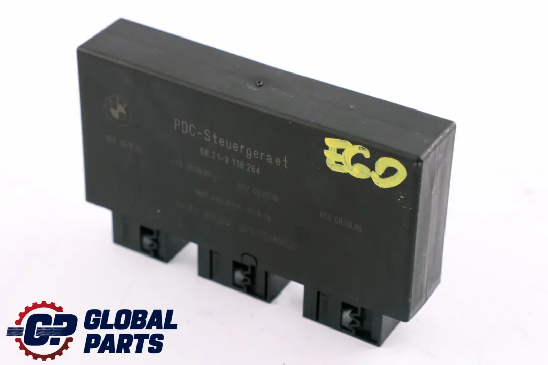 PDC Steuergerät PDC / Unit ECU 9145158 für BMW E60 E61 E63 E64 E65 mit Teilenummer 9116264 BMW E60 E61 E63 E64 E65 PDC Steuergerät PDC / Unit ECU 9145158 - SKU 9116264 - Teilenummer 9116264