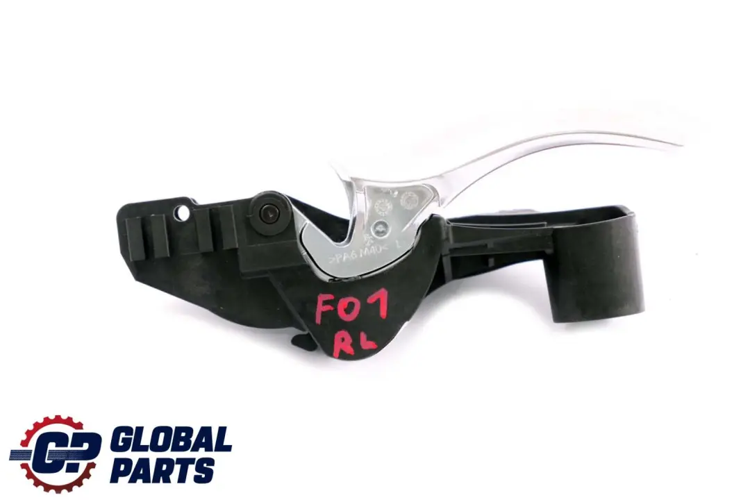 Interior manija de la puerta trasera izquierda Cromo para BMW F01 F02 con número de pieza 9116343 BMW F01 F02 Interior manija de la puerta trasera izquierda Cromo - SKU 9116343 - Número de pieza 9116343