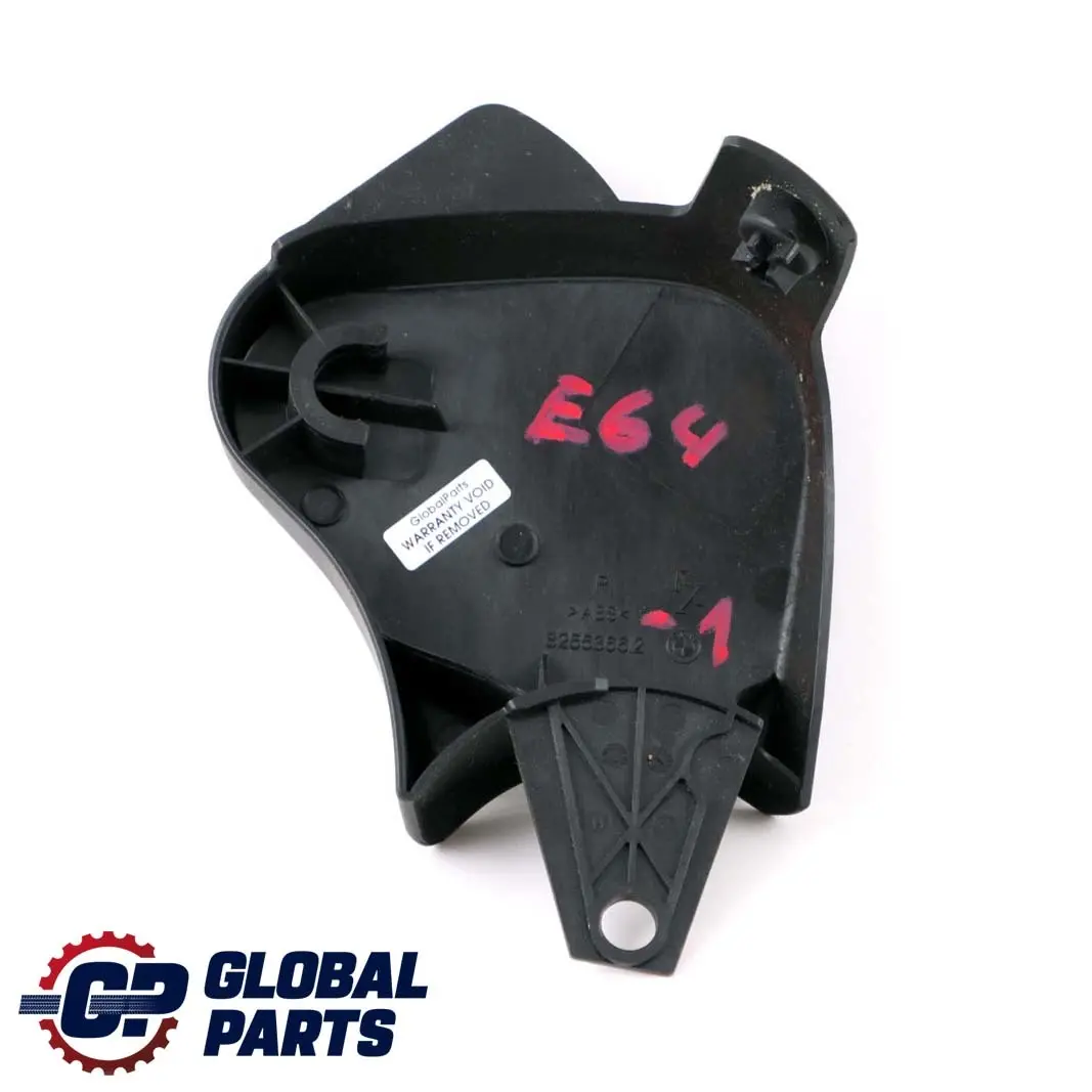 BMW E93 Front Seat Fitting Right O/S Cover Trim Black 8255366 - SKU 9116568 - Part number 9116568