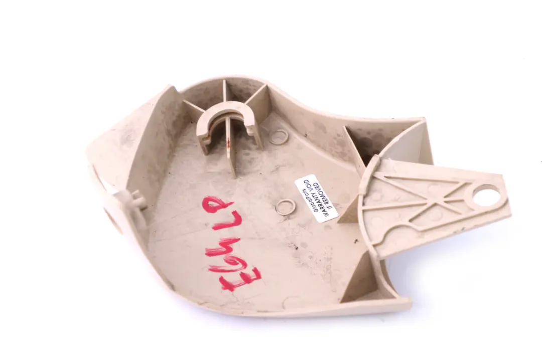 Front Seat Fitting Left N/S Cover Trim Beige 8255365 to BMW 3 6 Series E64 E93 with Part number 9116571 BMW 3 6 Series E64 E93 Front Seat Fitting Left N/S Cover Trim Beige 8255365 - SKU 9116571 - Part number 9116571