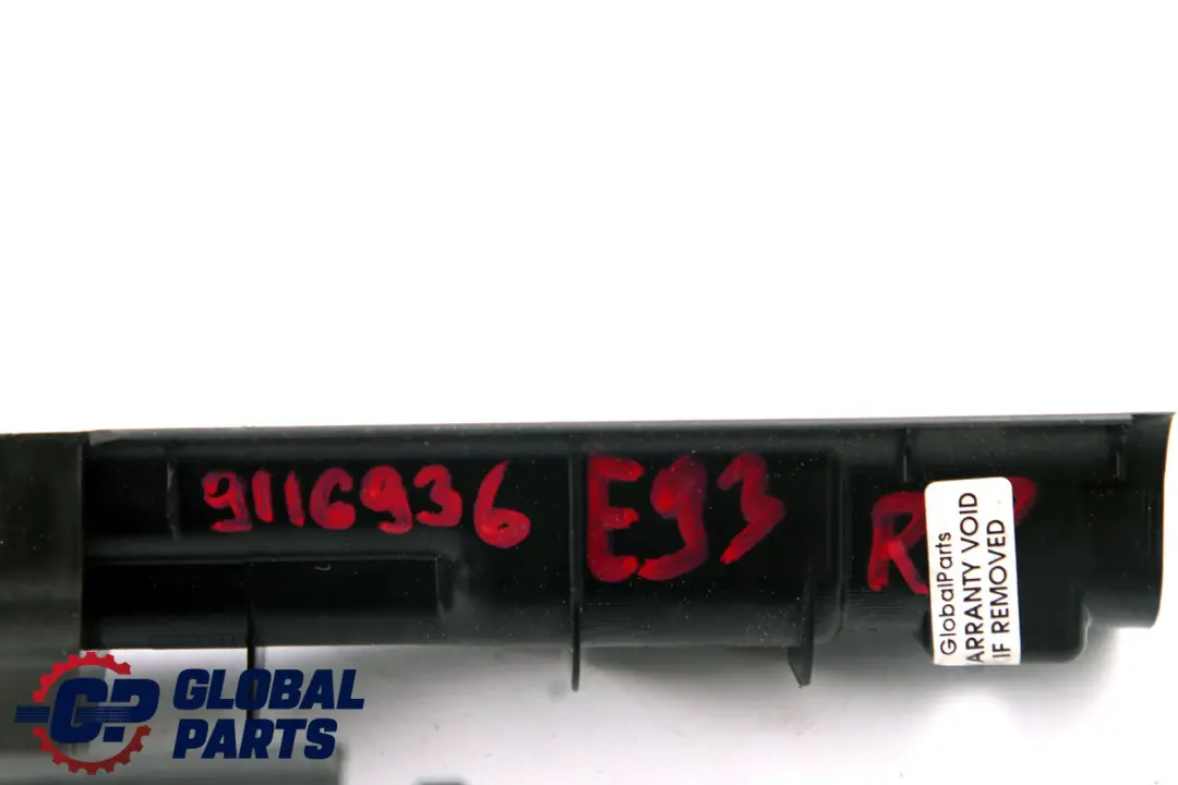 Osłona Obudowa Fotela Prawy Przód do BMW E93 o numerze 9116936 BMW E93 Osłona Obudowa Fotela Prawy Przód - SKU 9116936 - Numer Części 9116936