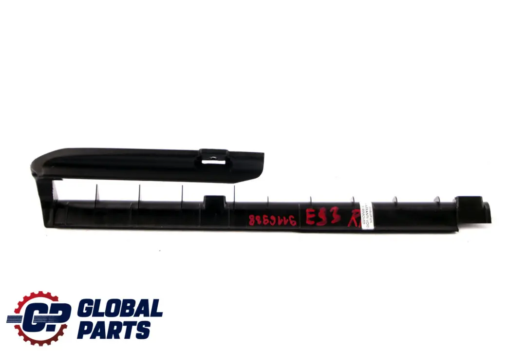 BMW 3 Reihe E93 Blende Sitzschiene Rechts Hinten Schwarz - SKU 9116938 - Teilenummer 9116938