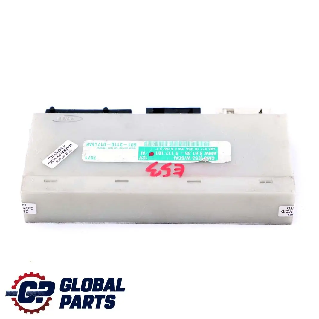 Basic Body Control Unit Module GM3 to BMW X5 Series E53 with Part number 9117101 BMW X5 Series E53 Basic Body Control Unit Module GM3 - SKU 9117101 - Part number 9117101