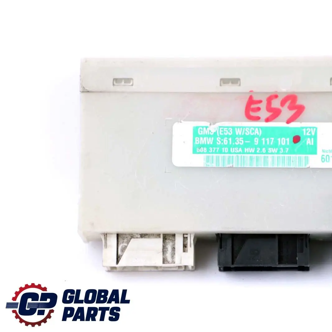 Basic Body Control Unit Module GM3 to BMW X5 Series E53 with Part number 9117101 BMW X5 Series E53 Basic Body Control Unit Module GM3 - SKU 9117101 - Part number 9117101
